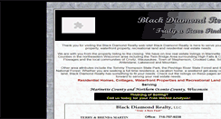 Desktop Screenshot of blackdiamondrealty.com